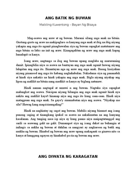 halimbawa ng liham|halimbawa ng mito sa pilipinas.